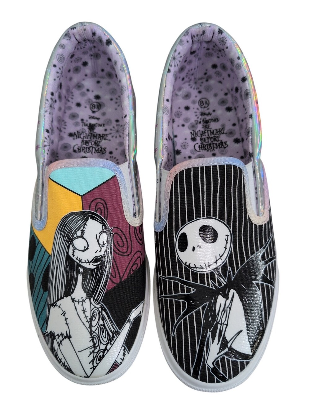 The Nightmare Before Christmas Shoes, Disney Tim Burton, Sally Jack, Size 8.5